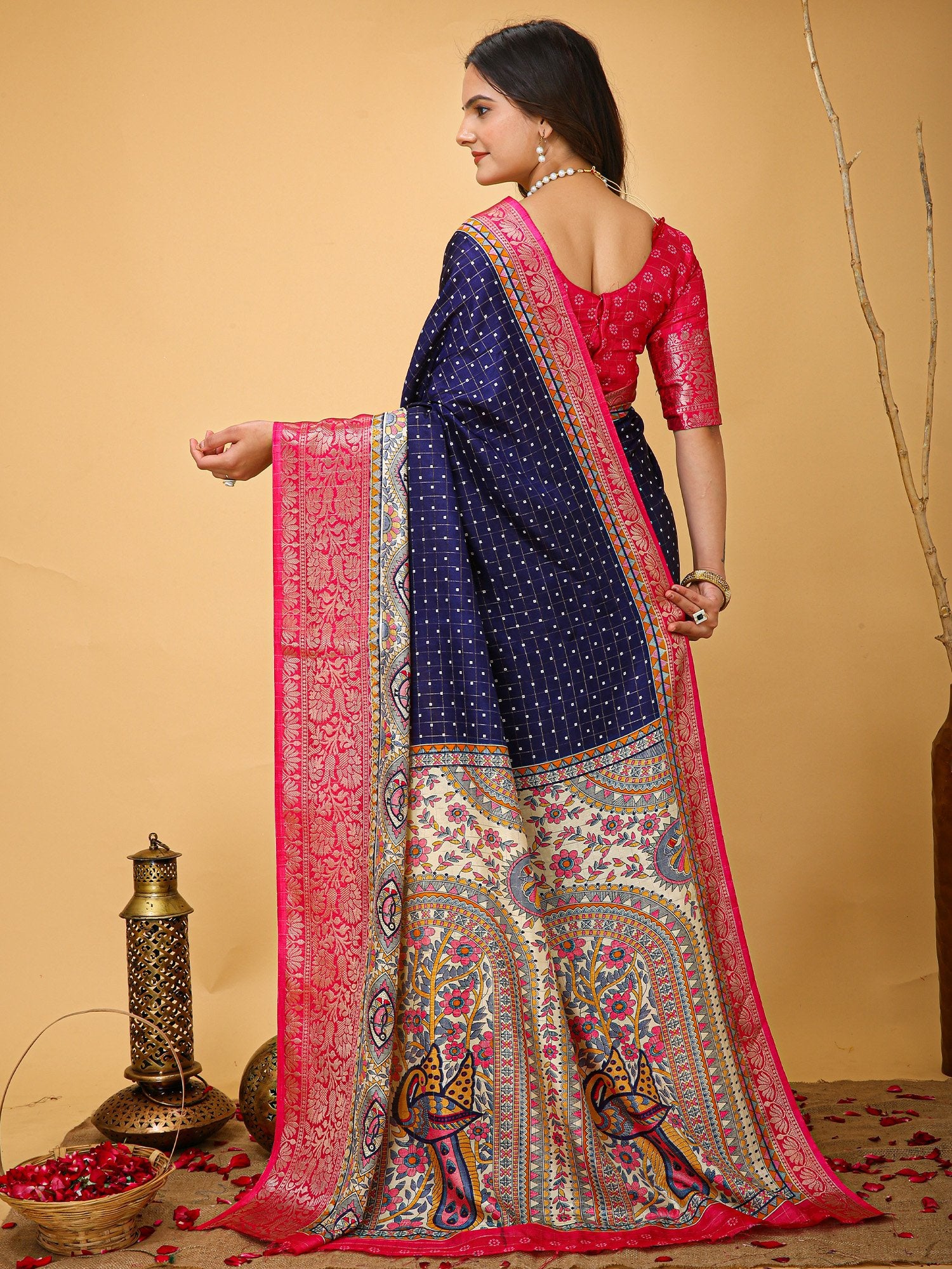 partywear designer saree for festive occasions
