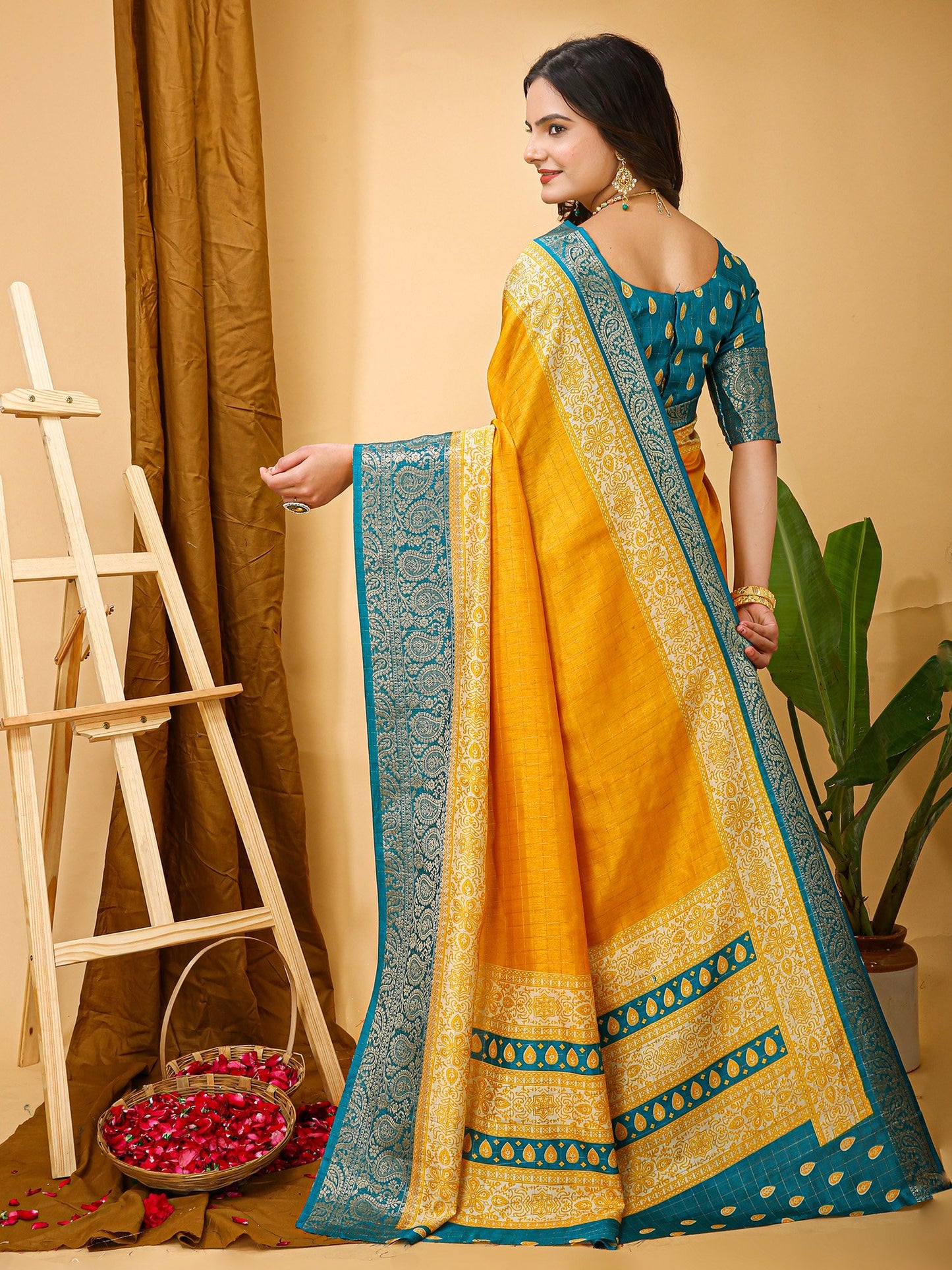partywear designer saree for festive occasions