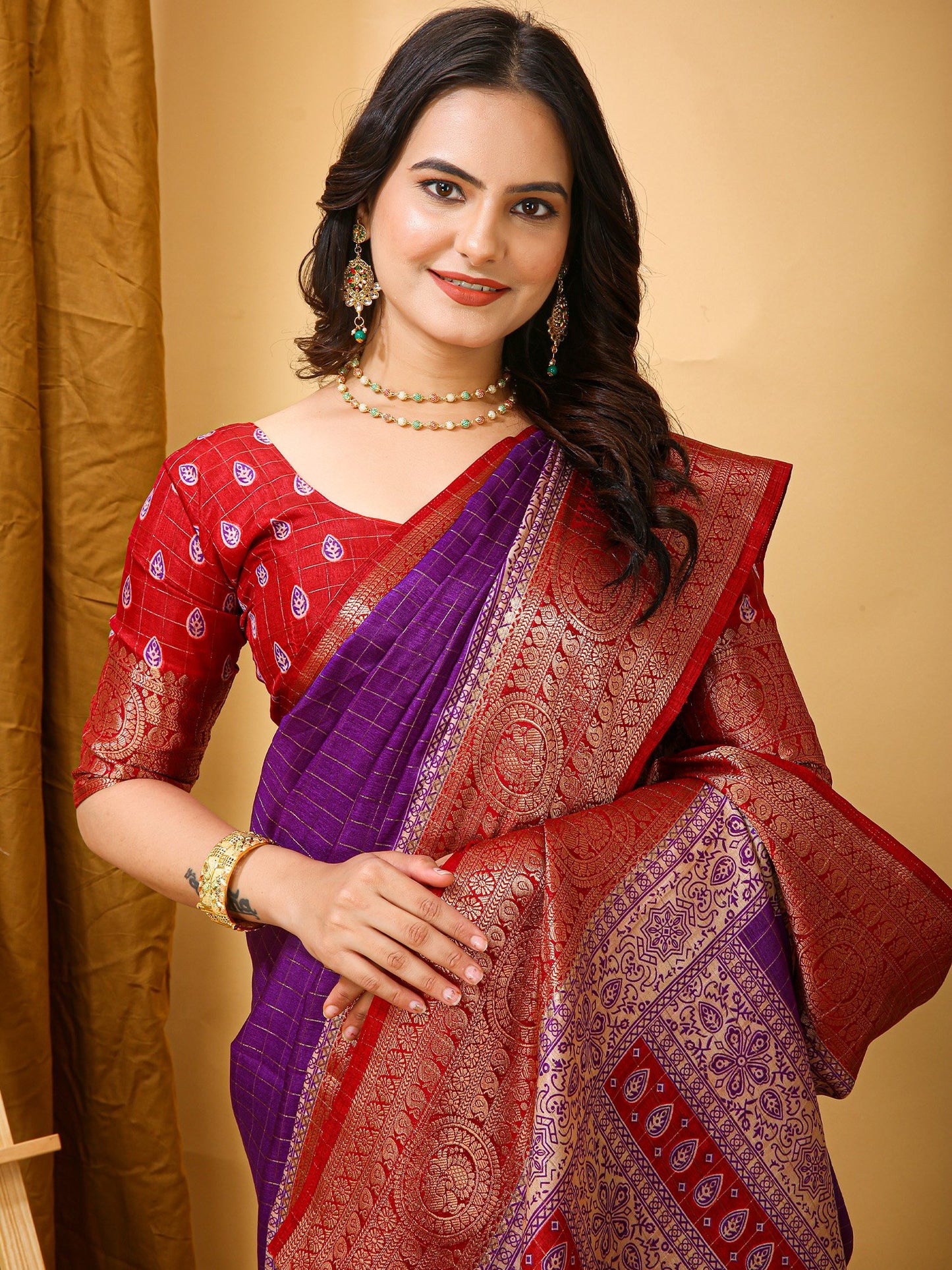 partywear designer saree for festive occasions