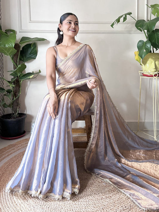 partywear designer saree for festive occasions