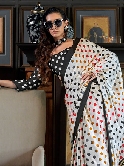 partywear designer saree for festive occasions