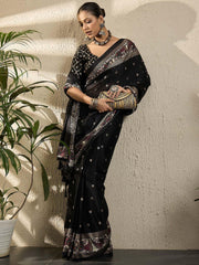 partywear designer saree for festive occasions