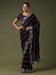 Purple Purple Party Wear Satin Silk Embroidered Saree