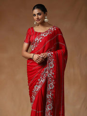 partywear designer saree for festive occasions