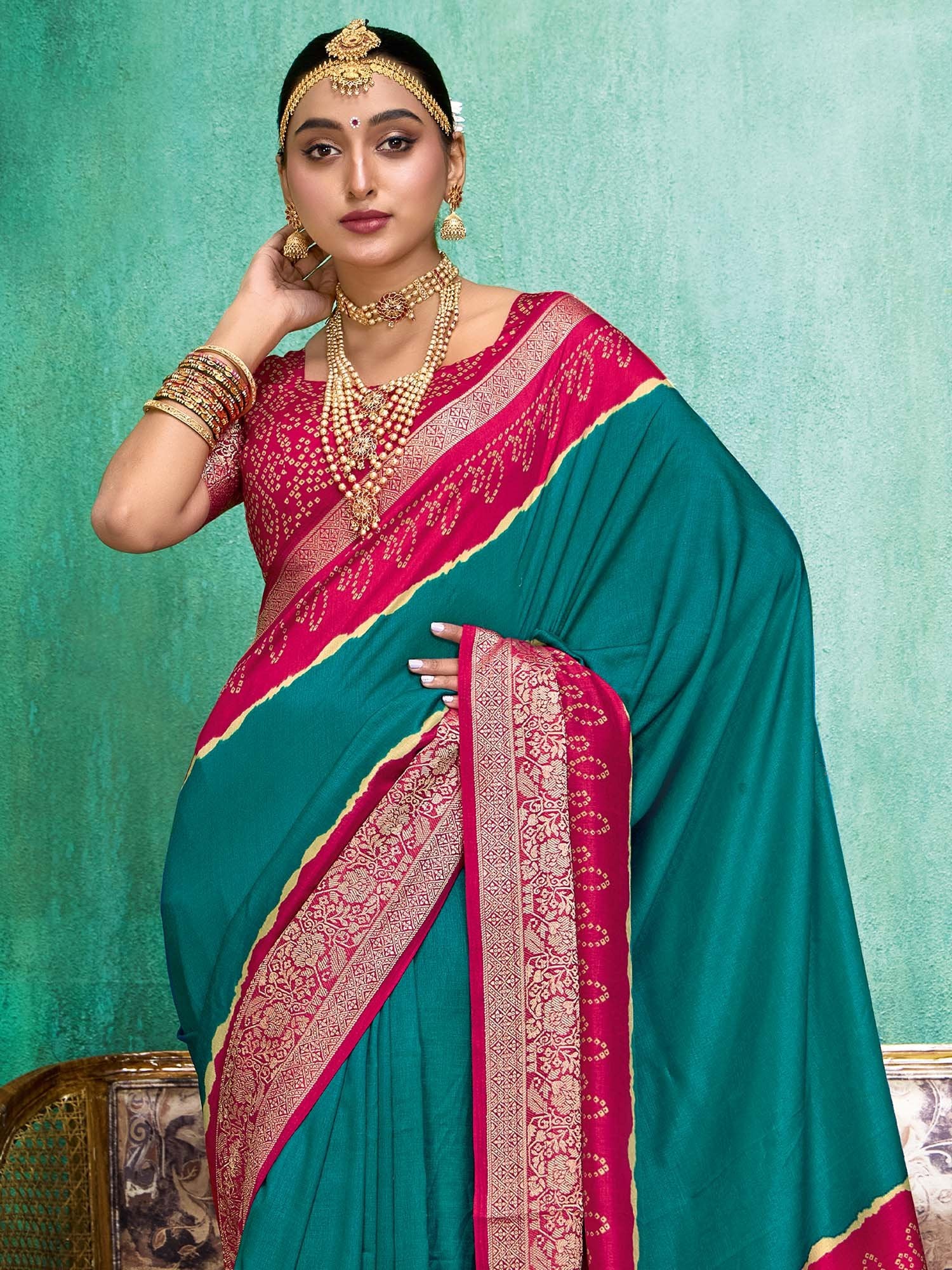 partywear designer saree for festive occasions