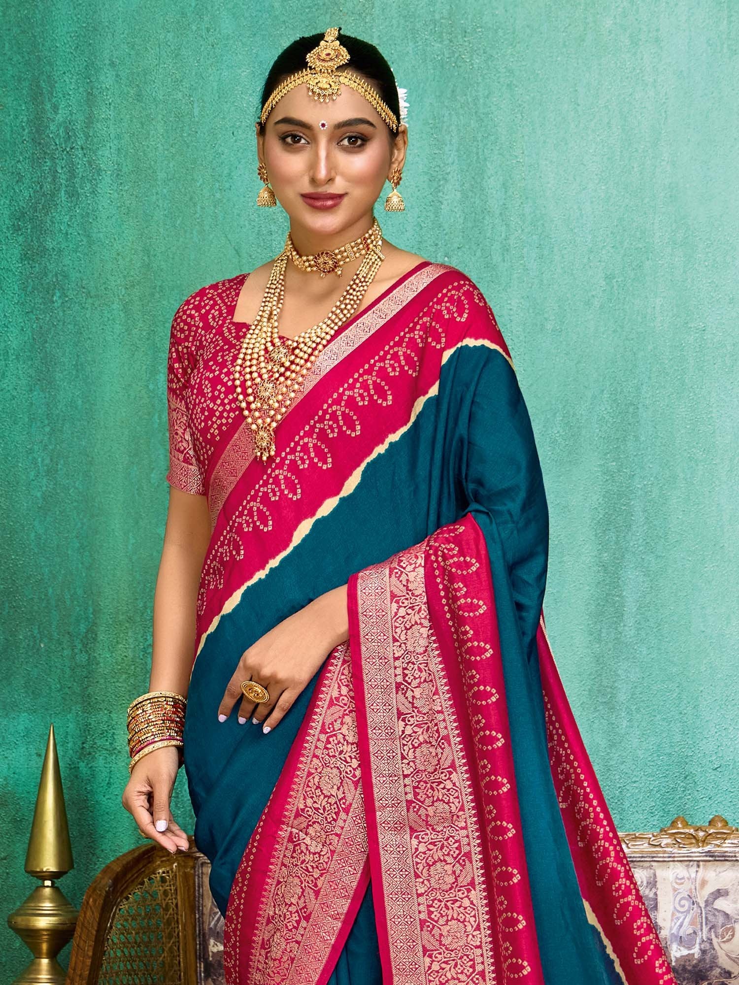 partywear designer saree for festive occasions
