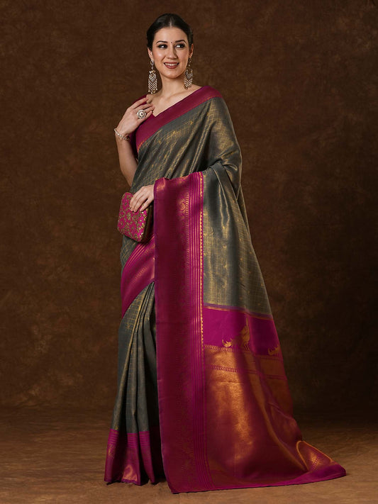 partywear designer saree for festive occasions