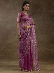 partywear designer saree for festive occasions