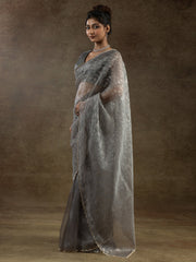 partywear designer saree for festive occasions