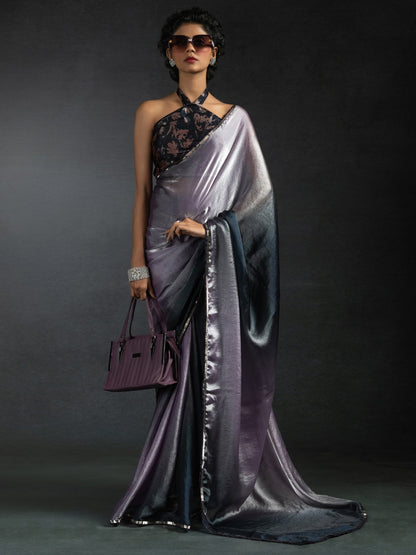 partywear designer saree for festive occasions