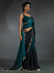 partywear designer saree for festive occasions