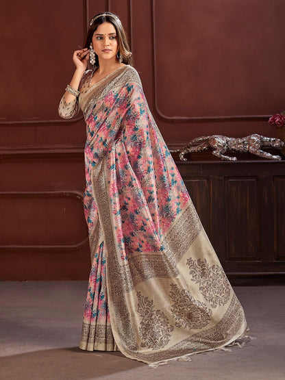 partywear designer saree for festive occasions