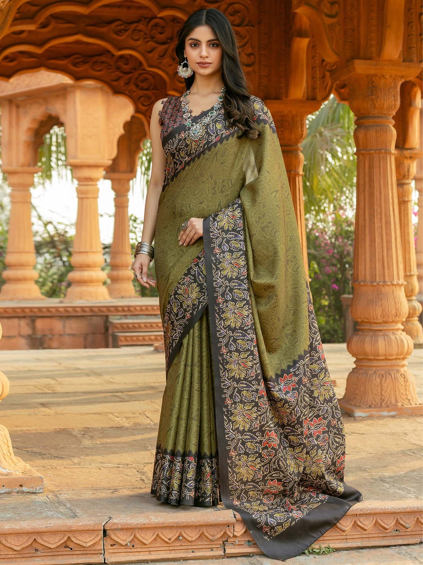 partywear designer saree for festive occasions