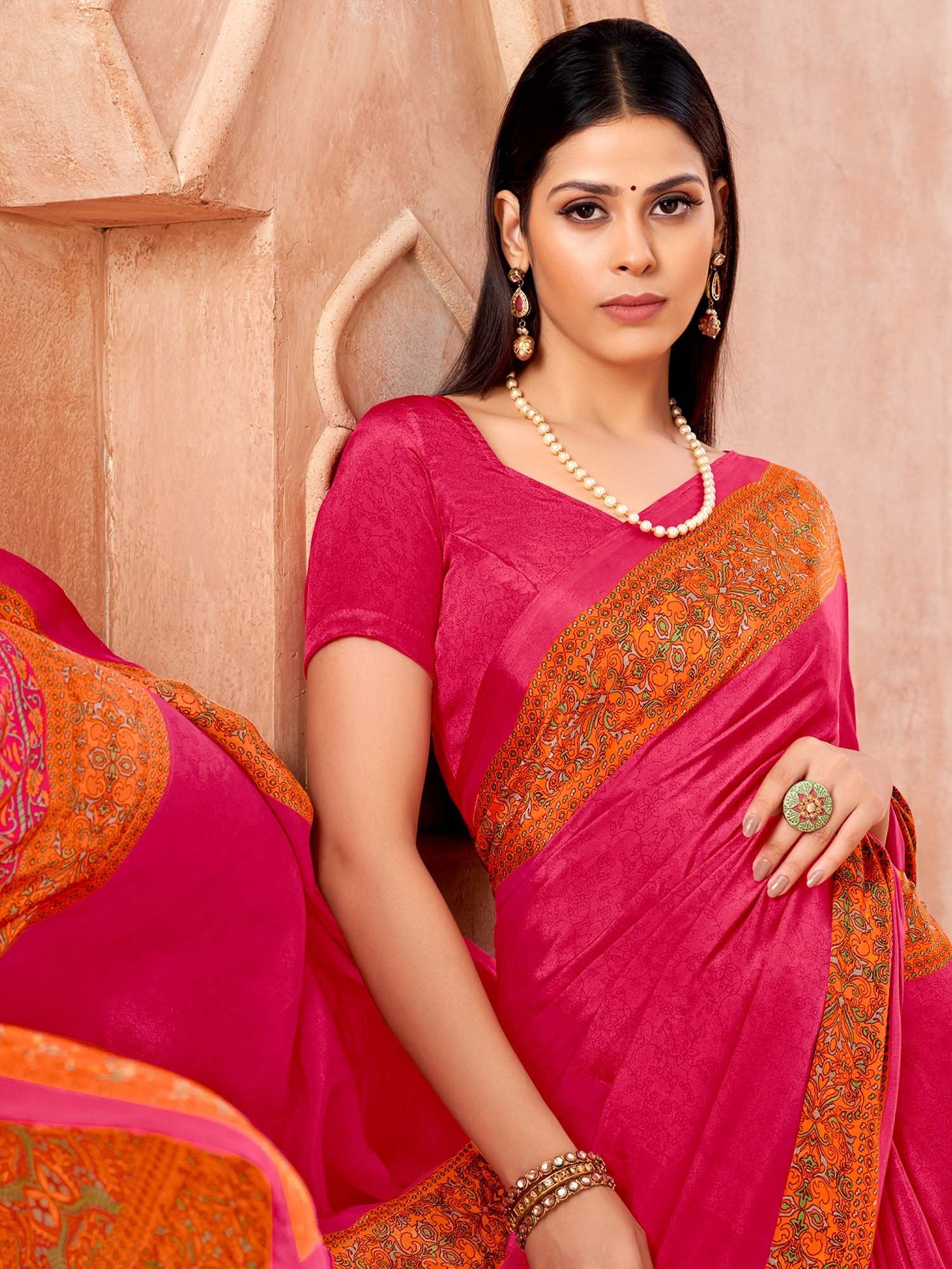partywear designer saree for festive occasions