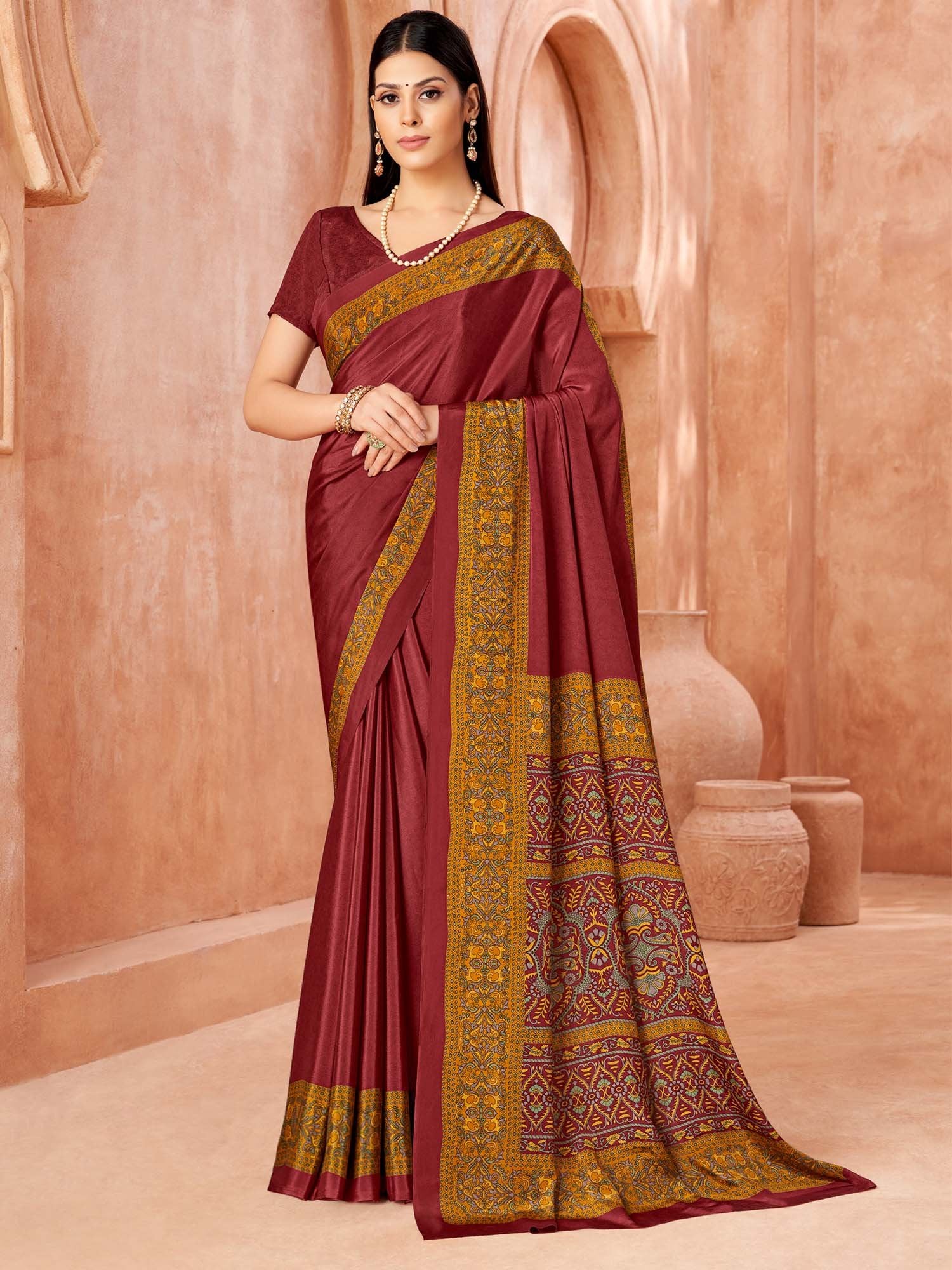 partywear designer saree for festive occasions