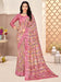 Pink Pink Sungudi Crepe Printed Saree