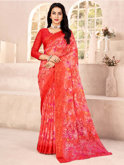 partywear designer saree for festive occasions