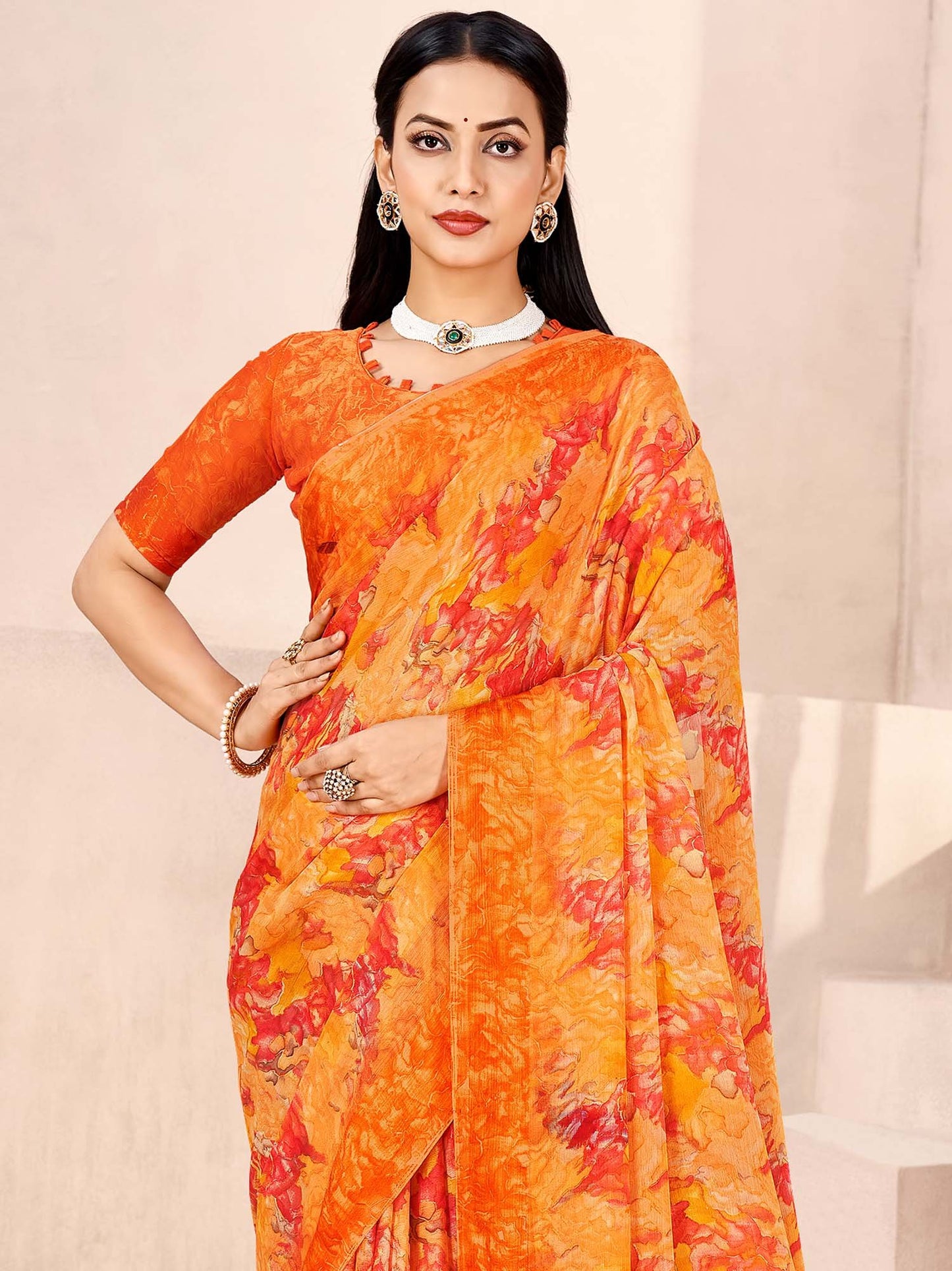 partywear designer saree for festive occasions