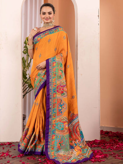 partywear designer saree for festive occasions