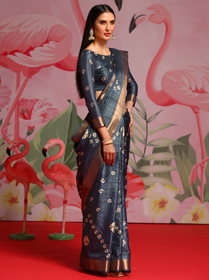 partywear designer saree for festive occasions