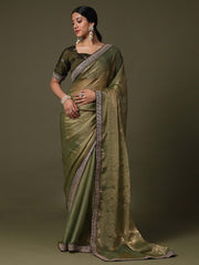 partywear designer saree for festive occasions