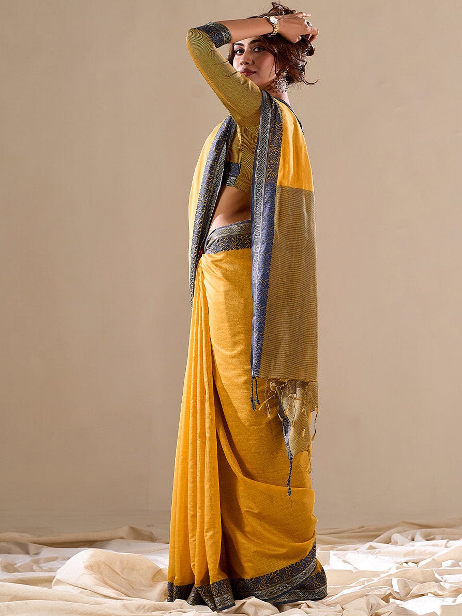 partywear designer saree for festive occasions