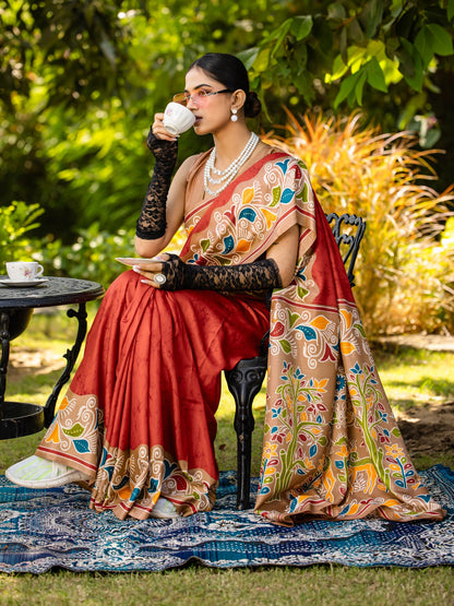 partywear designer saree for festive occasions