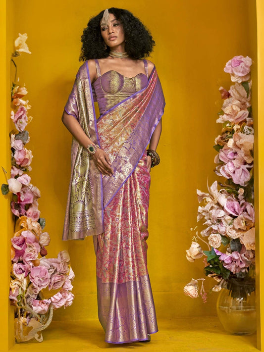 partywear designer saree for festive occasions