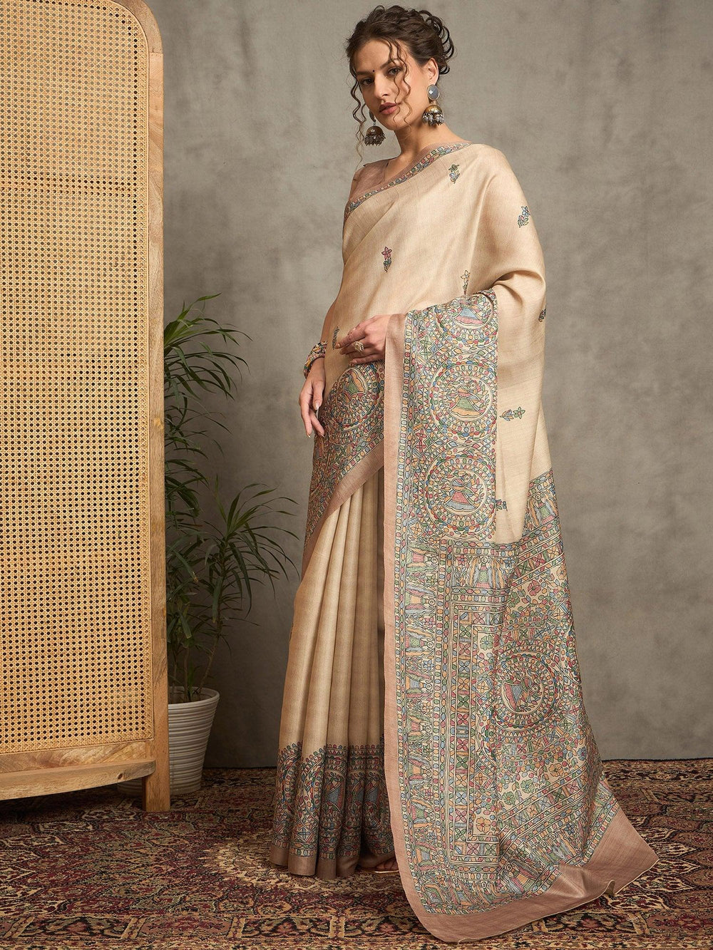 partywear designer saree for festive occasions