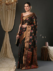 partywear designer saree for festive occasions