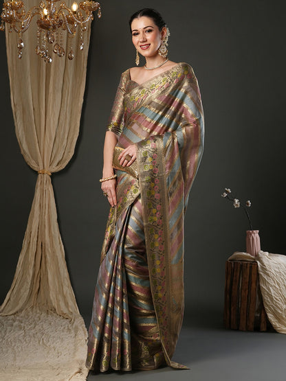 partywear designer saree for festive occasions