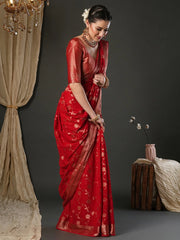 partywear designer saree for festive occasions