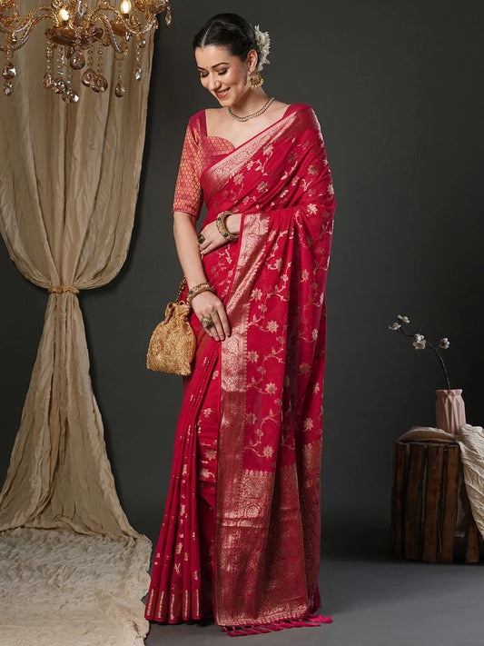 partywear designer saree for festive occasions