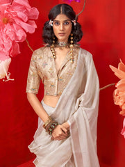 partywear designer saree for festive occasions