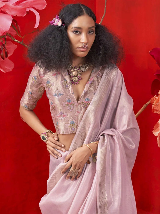 partywear designer saree for festive occasions