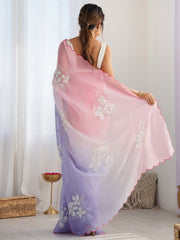 partywear designer saree for festive occasions