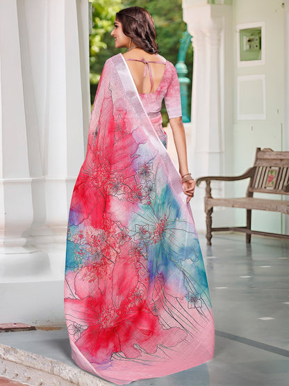 partywear designer saree for festive occasions