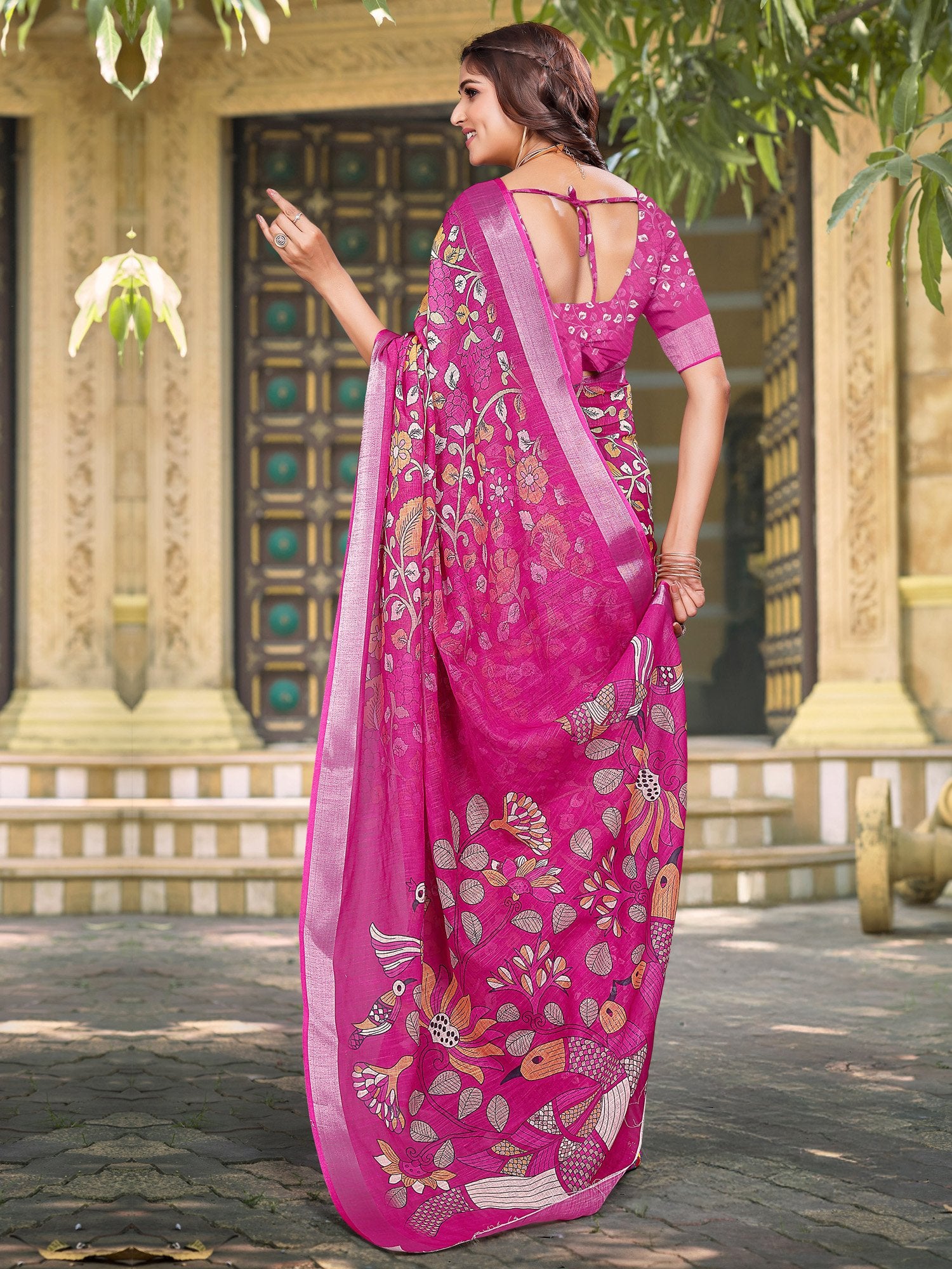 partywear designer saree for festive occasions