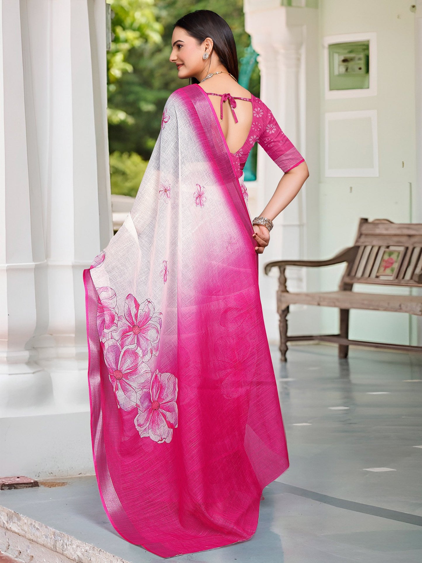 partywear designer saree for festive occasions