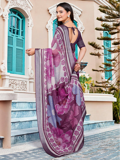 partywear designer saree for festive occasions