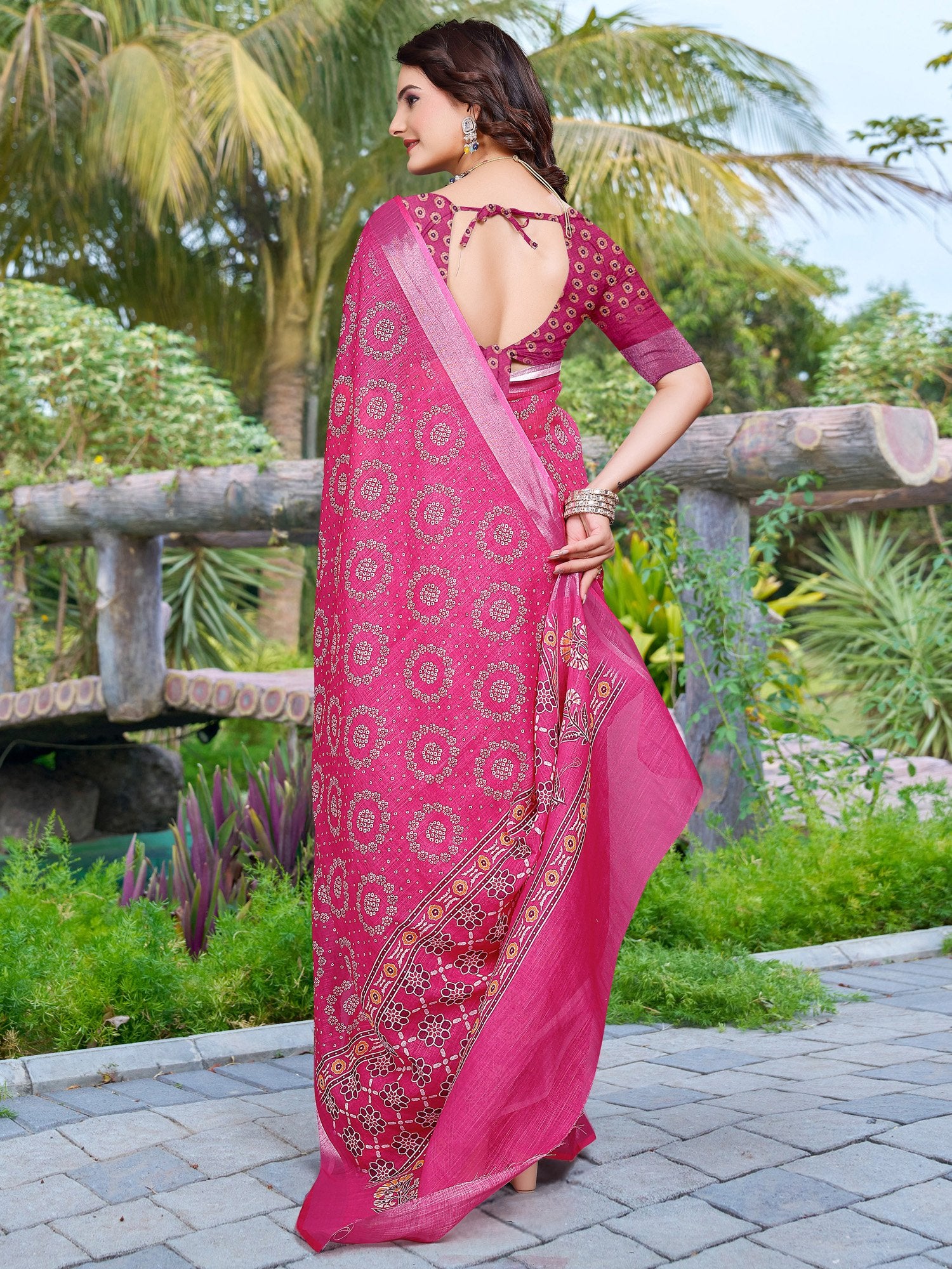 partywear designer saree for festive occasions
