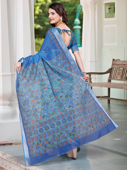 partywear designer saree for festive occasions
