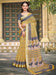 Yellow Yellow Bagh Cotton Linen Digital Print Saree