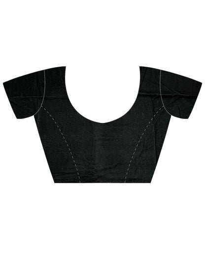 Black Party Wear Net Embellished Saree
