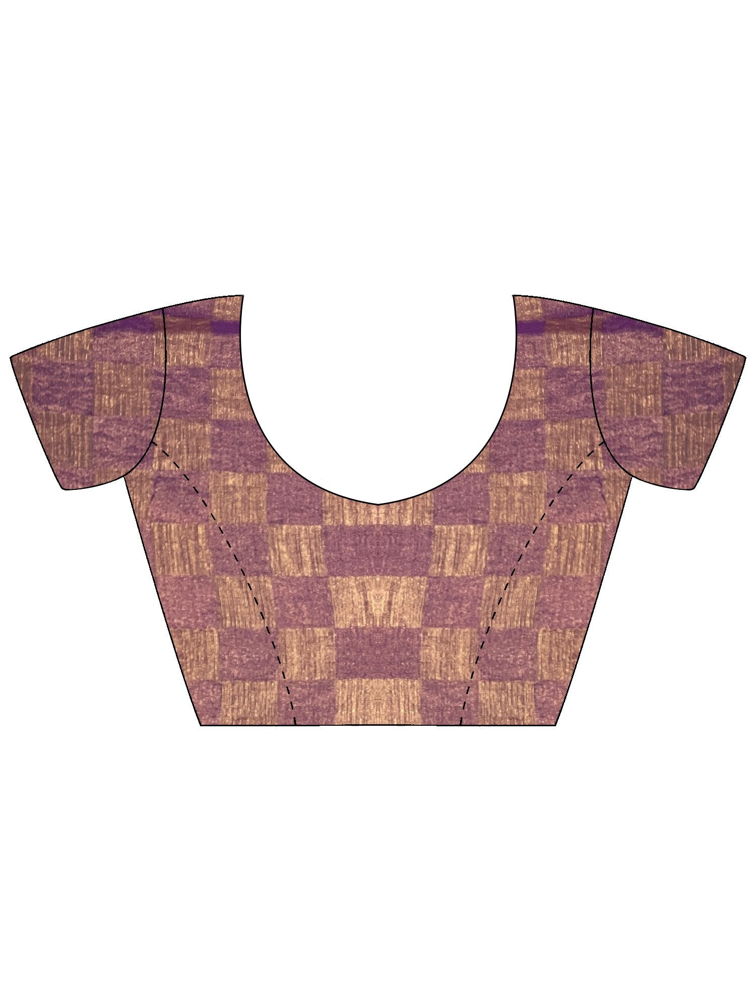 Purple Party Wear Chiffon Embellished Saree