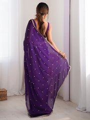 partywear designer saree for festive occasions