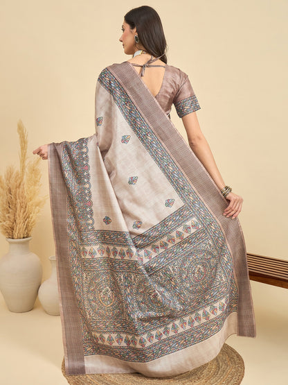 partywear designer saree for festive occasions