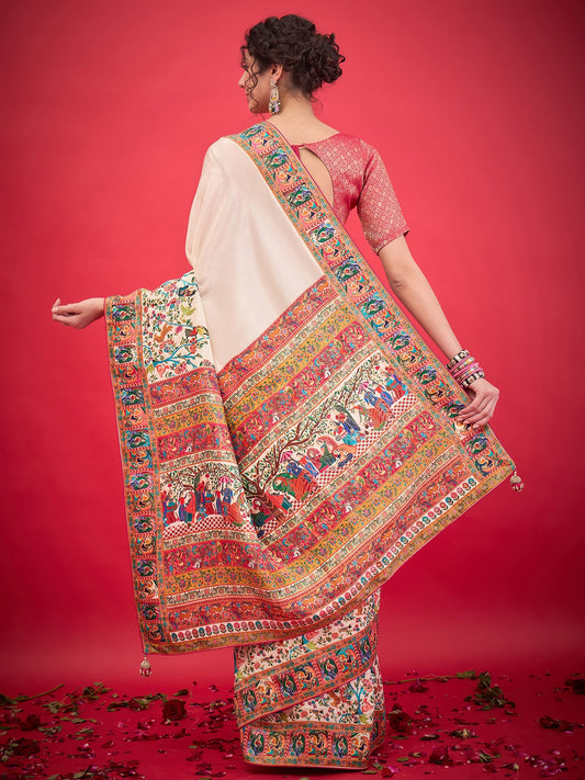 partywear designer saree for festive occasions