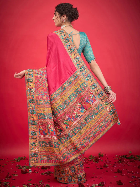 partywear designer saree for festive occasions