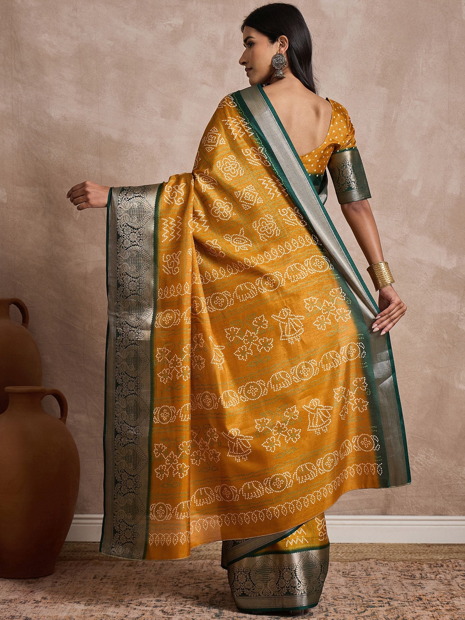 partywear designer saree for festive occasions